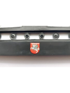 Номерная рамка с силиконовой наклейкой Герб Литвы
